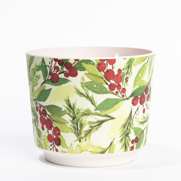 Merry Memories Patterned 3 Wick Candle
